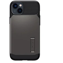 Чехол для iPhone Spigen Slim Armor with MagFit Gunmetal (ACS04685) for iPhone 14: Цвет черный