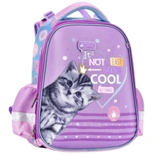 Рюкзак-черепашка CLASS 2111C Cool Cat, 2 отд., 39x28x21см: Возрастная группа от 6 до 10 лет