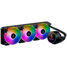 Кулер AZZA Blizzard SP 360 (LCAZ-360R-ARGB SP): Уровень шума, dB 36