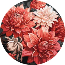 Картина за номерами Ідейка Святковий букет ©art_selena_ua ø39 см (KHO-R1040): Виробник Идейка