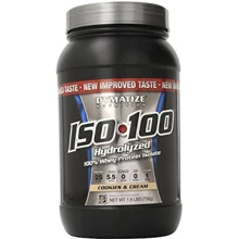 Протеин Dymatize ISO-100 725 g /24 servings/ Cookies Cream: Вид Изоляты