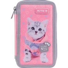 Пенал без наповнення Kite Education Studio Pets SP21-623, 2 відділення: Рік випуску колекції 2021