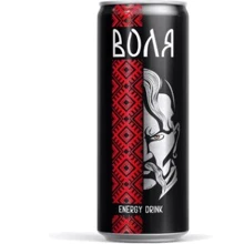 Энергетический напиток Моршинська Воля среднегазированный 0.33 л (4820017002707): Объем, л 0.33