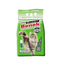Бентонитовый наполнитель Super Benek Optimum Green Tea с ароматом зеленого чая 5л (5905397012634): Вид Глиняный