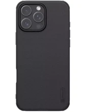 Чехол для iPhone Nillkin Matte Magnetic Pro Black for iPhone 16 Pro: Цвет черный