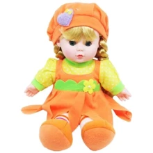 Мягкая кукла MIC Lovely Doll оранжевая (LY3011/2/3/4/5/6): Возраст от 3 лет