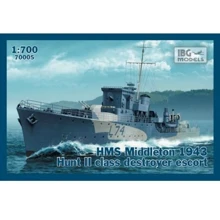 Модель IBG Models Эскортный корабль "HMS Middleton", 1943 г. (IBG70005): Производитель IBG Models