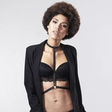 Портупея Bijoux Indiscrets MAZE - I Harness Black: Для кого Для женщин