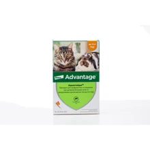 Капли Bayer/Elanco Advantage 40 для кошек от блох до 4 кг 4 пипетки/1 уп. (4007221046387): Тип Капли
