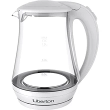 Электрочайник Liberton LEK-1751 White: Мощность, Вт 2200