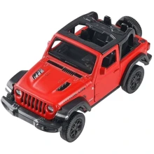 Машинка Uni-Fortune JEEP WRANGLER RUBICON 2021 открытый верх (554060NTM(B)): Тип Готовая модель