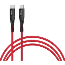 Кабель Intaleo Cable USB-C to USB-C 18W 1.2m Red (CBRNYTT1): Тип USB-C - USB-C