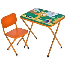Столик детский Bambi M 5968-7 складной со стульчиком: Тип набор
