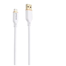 Кабель Proove USB Cable to Lightning Jelly Silicone 2.4A 1m White: Тип USB Cable - Lightning