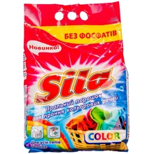 Стиральный порошок Sila Color 3 кг (4820023366411): Вид стирки Универсальная
