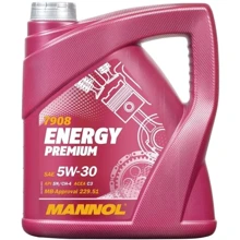 Моторна олія Mannol Energy Premium 5W-30, 4л (MN7908-4): Тип Синтетическое