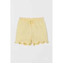 Шорты H&M 2712-8400841 80 см желтые: Пол Девочка