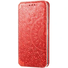 Чехол для телефонов Mobile Case Getman Mandala PU Red for Xiaomi Redmi Note 10 / Note 10s: Совместимость Xiaomi Redmi Note 10 / Note 10s