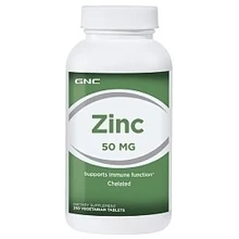 GNC Zinc 50 mg 250 caps: Пол Женский
