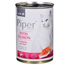 Вологий корм для котів Dolina Noteci Piper Cat з лососем 400 г (DN152-302186): Тип Влажный корм