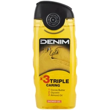 Denim Gold Shower Gel Гель для душа тройной уход 250 ml: Назначение Ароматизация, Очищение, Тонизирование