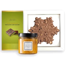 Набор Laviva Chocolate Дубайский шоколад Снежинка 700 г (UA-0315): Вес, г 700