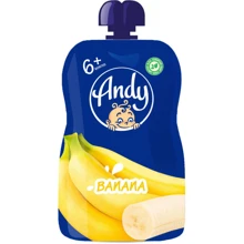 Пюре Andy 90гр Банан пауч (4813163003452): Вид Фруктовое