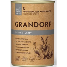 Влажный корм для взрослых собак Grandorf Rabbit & Turkey Adult с кроликом и индейкой 400 г (5407007852147): Тип Влажный корм