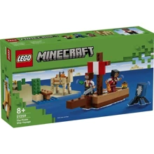 Конструктор LEGO Minecraft Подорож на піратському кораблі (21259-): Серія MINECRAFT