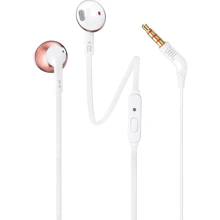 Наушники JBL T205, Rose Gold (JBLT205RGD): Тип конструкции вкладыши