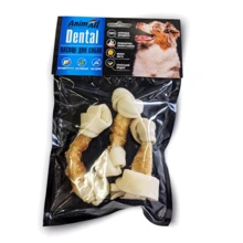 Лакомства AnimAll Dental Кость баварская узловая для собак с мясом курицы 10-12 см 3 шт. (169800): undefined undefined