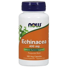 NOW Foods Echinacea 400 mg 100 veg caps: Форма выпуска Капсулы