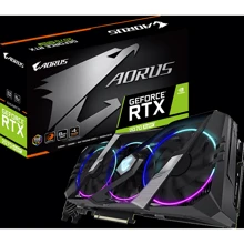 Видеокарта Gigabyte GeForce RTX 2070 SUPER AORUS 8GB (GV-N207SAORUS-8GC): Объем памяти, Гб 8