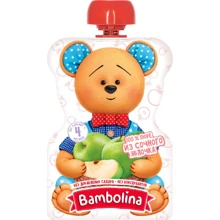 Пюре Bambolina Яблоко ПАУЧ, 90 г (4813163002141): Вид Фруктовое