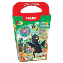 Масса для лепки Paulinda Super Dough Cool Dragon Дракон черный (PL-081378-17): Производитель PAULINDA