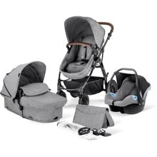 Універсальна коляска 3 в 1 Kinderkraft Moov Gray Melange (KKWMOOVGRYM0NC): Тип коляски універсальна коляска (3-в-1)