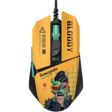 Мышь Bloody W63 Max (Renegade Sunset): Интерфейс подключения USB