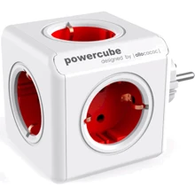 Сетевой фильтр Allocacoc Powercube Original Red (1100RD/DEORPC): Количество розеток, шт 5