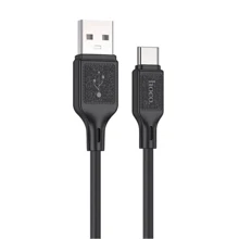 Кабель Hoco USB Cable to USB-C X90 3A 1m Black: Тип USB Cable - USB-C