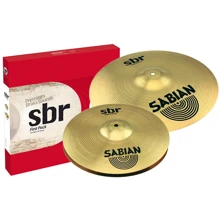 Тарелки для ударных SABIAN SBr First Pack SBR5001: Тип Хай-хет, Креш