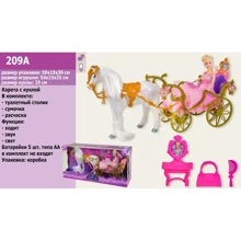 Игровой набор A-Toys Карета с куклой (209A): Производитель A-Toys