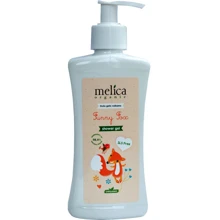 Melica Organic Funny Fox Shower Gel 300 ml Детский гель для душа От лисички: Назначение Очищение