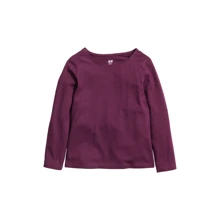Лонгслив H&M в5089316 92 см фиолетовый: Пол Девочка