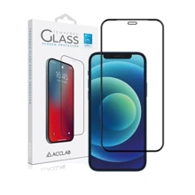 Защитное стекло для iPhone ACCLAB Tempered Glass Full Glue ESD Black for iPhone 12 / 12 Pro: Тип защиты экрана на экран