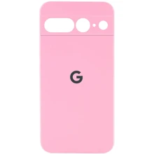Чехол для телефонов Lakshmi Premium Silicone Case with Logo Full Camera Light Pink for Google Pixel 7 Pro: Совместимость Google Pixel 7 Pro