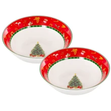 Набор салатников Lefard Christmas Delight 16х5.5см 2шт (985-157): Тип Набор салатников