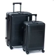 Комплект валіз Подіум 2 в 1 ABS-пластик чорний (31756 black): Стать унісекс