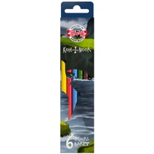 Карандаши цветные KOH-I-NOOR Dino, 6 цветные (3591006007KS): Тип Цветные