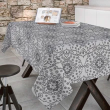 Скатерть Aitana Textil Giotto Choco поликоттон 140х140 cм (C246233): Тип скатерть