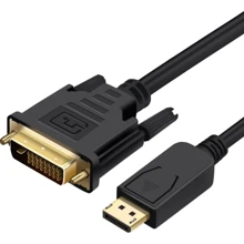 Кабель и переходник Prologix DisplayPort - DVI (M/M), 1.8 м, Black (PR-DP-DVI-P-04-30-18m): Тип кабель